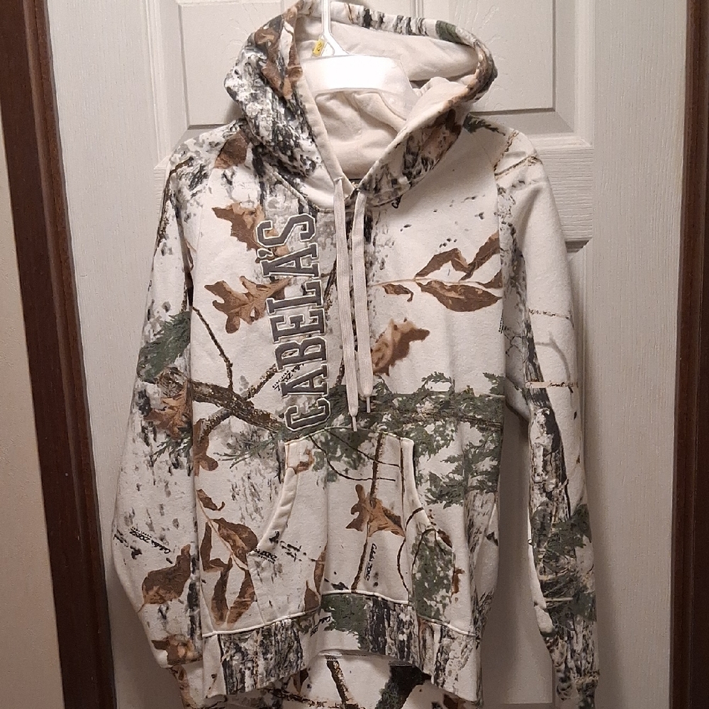 Cabela's Woodland Camo Hoodie for Men
